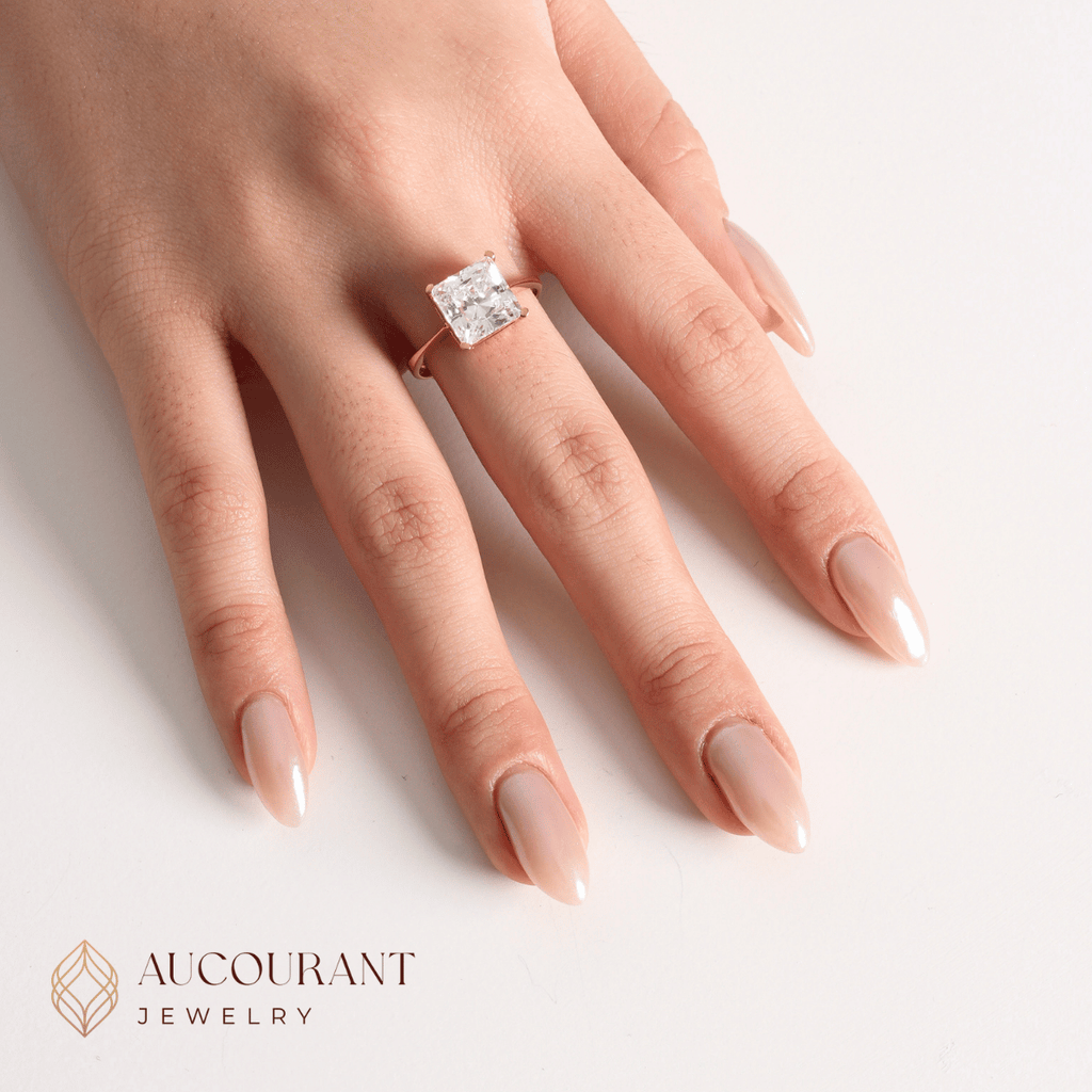 Celeste Rose Gold Ring 17K