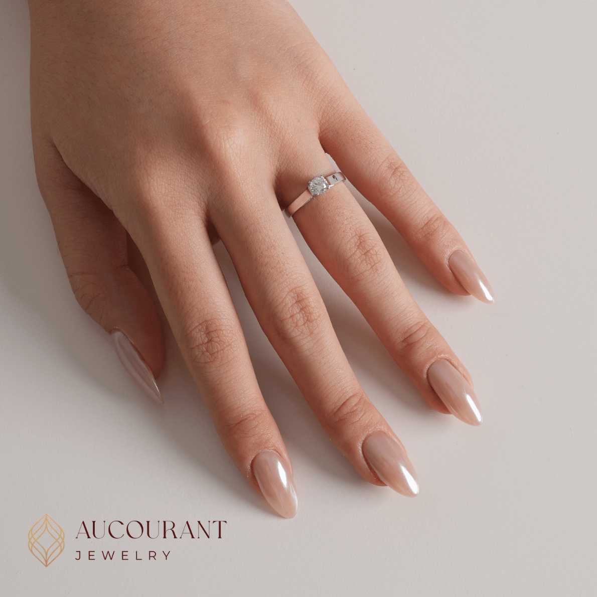 Helia White Gold Ring 17K