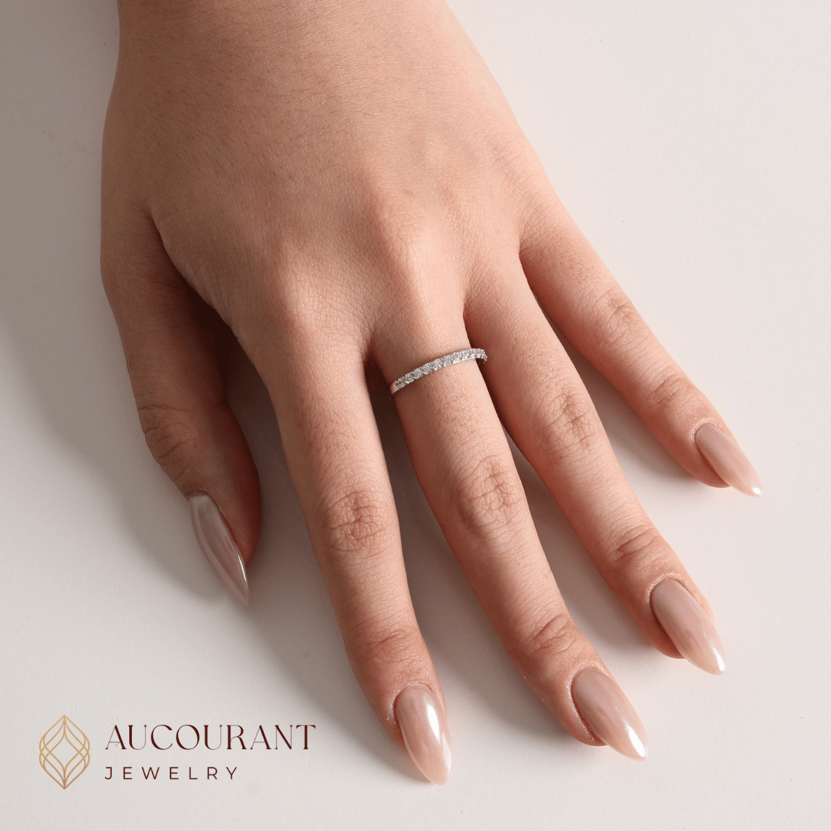 Linnea White Gold Ring 17K