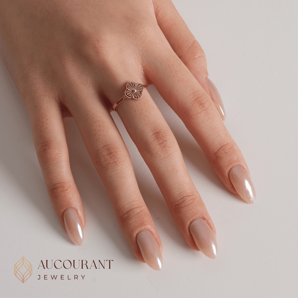 Luzia Rose Gold Ring 17K