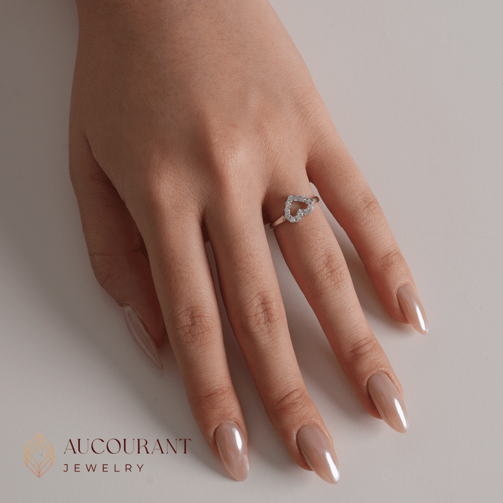 Melora White Gold Ring 17K