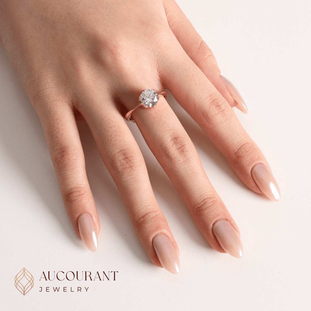 Nerine Rose Gold Ring 17K