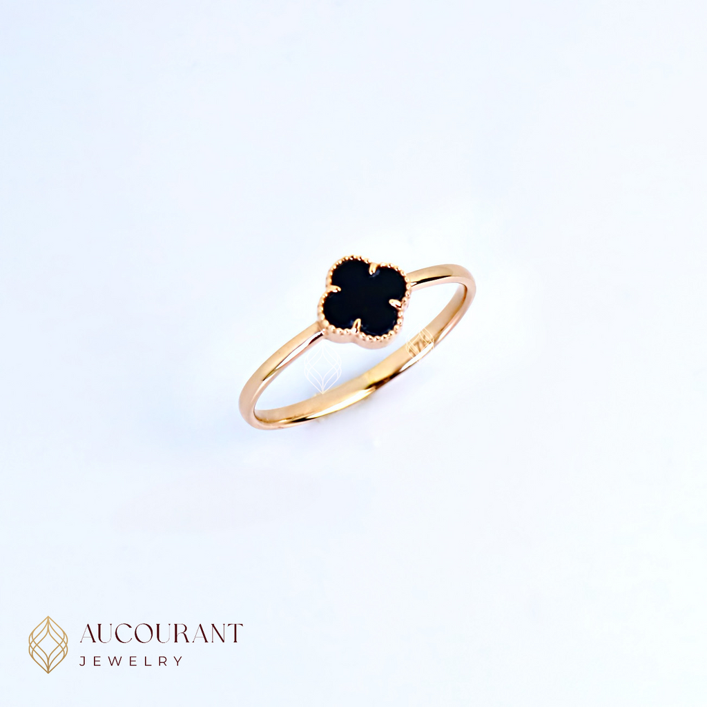 Cleva Rose Gold Ring 17K