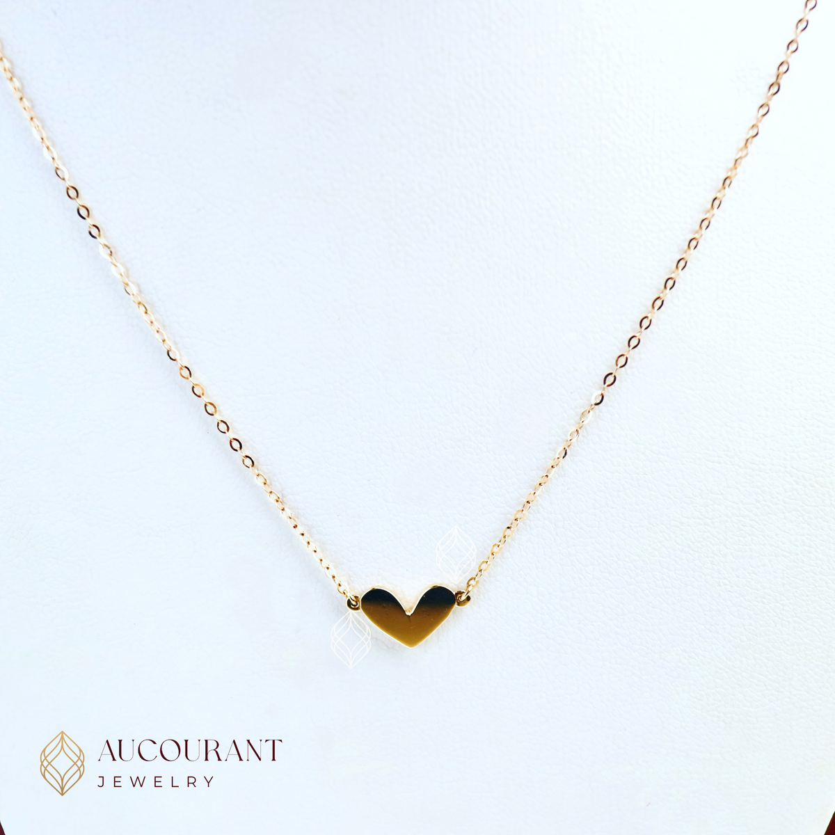 Lovea Rose Gold Necklace Pendant 17K