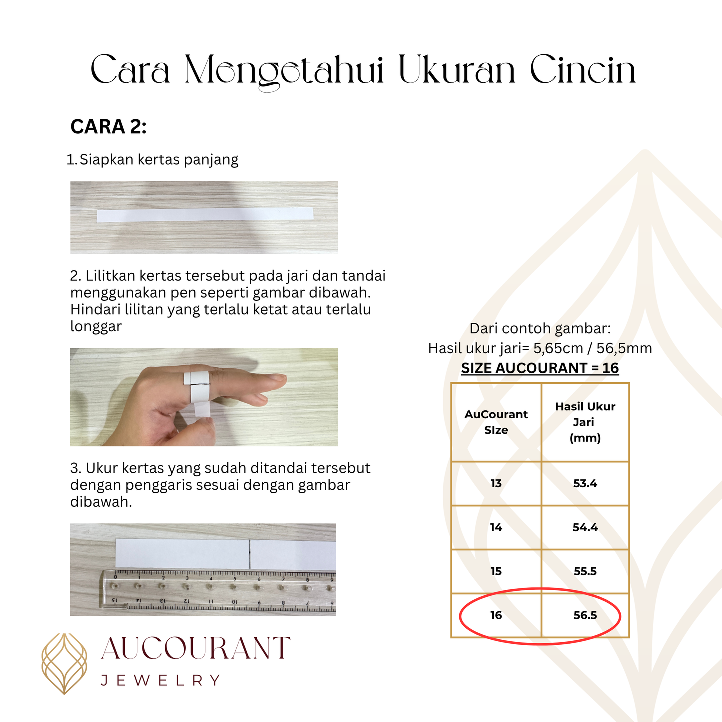 Cincin emas Klasik model mata(R)ound Tengah(AURORA GLEAM).Emas Rose Gold 17K