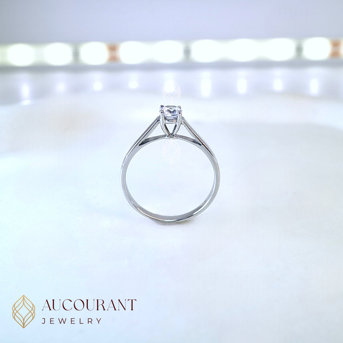 Helia White Gold Ring 17K