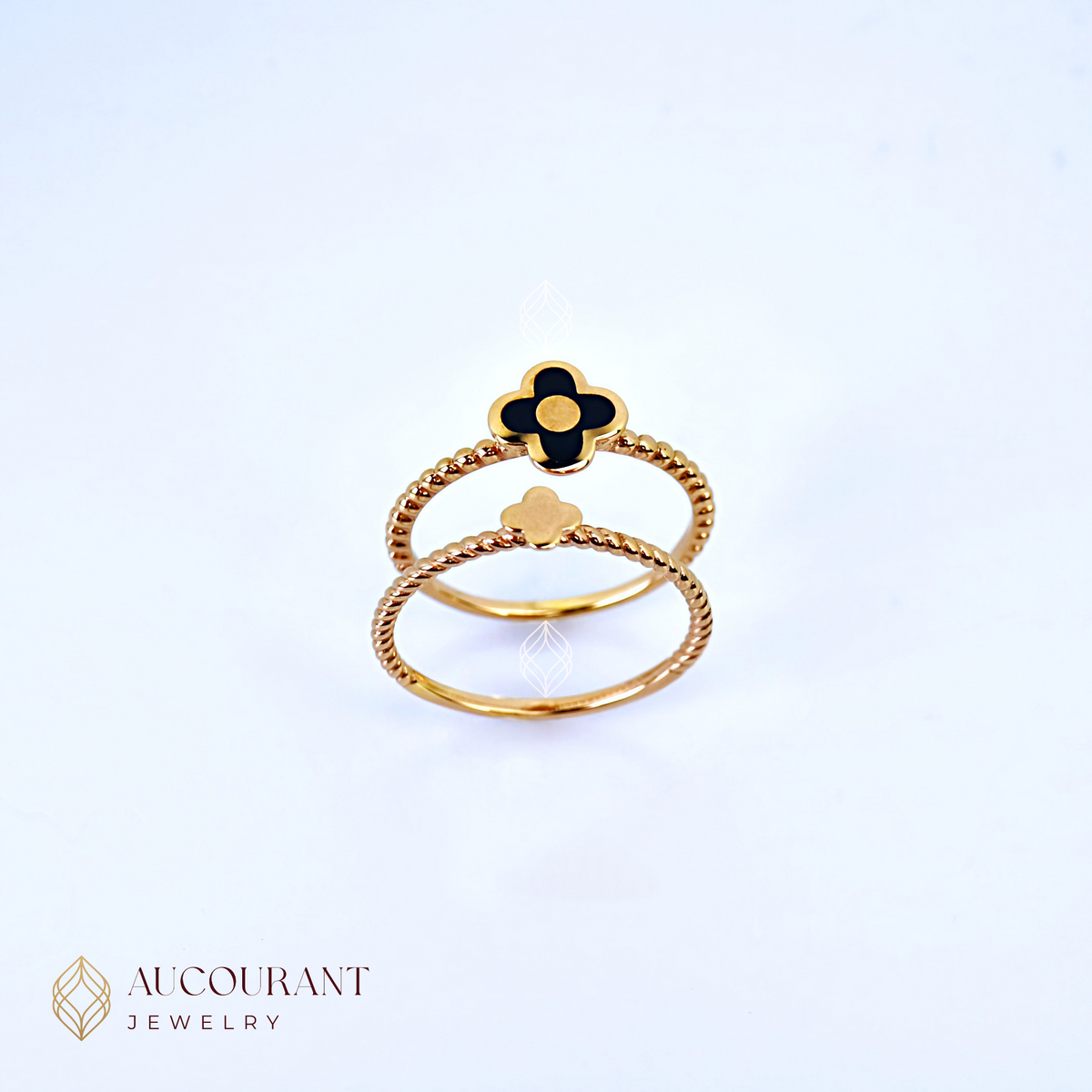 Viviene Rose Gold Ring 17K