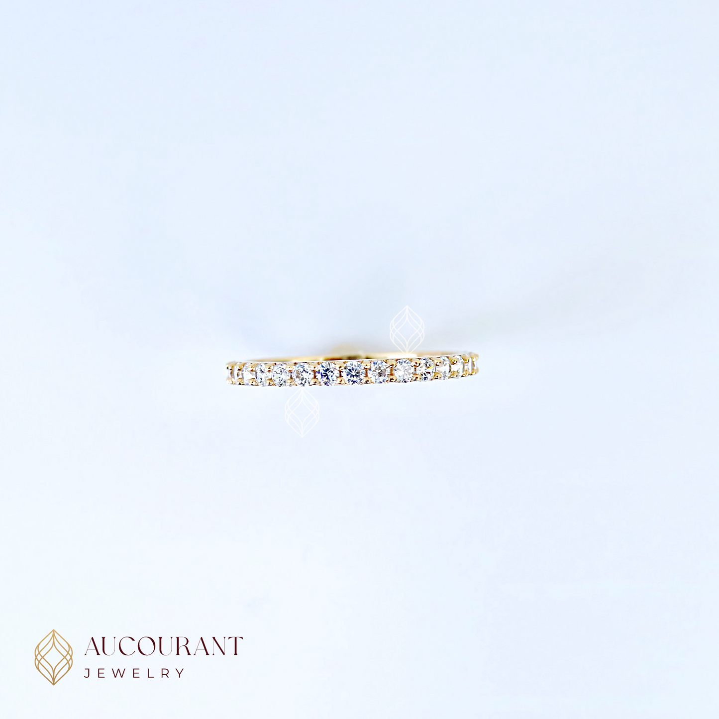 Cincin Emas model Listring. Emas Rose Gold 17 K