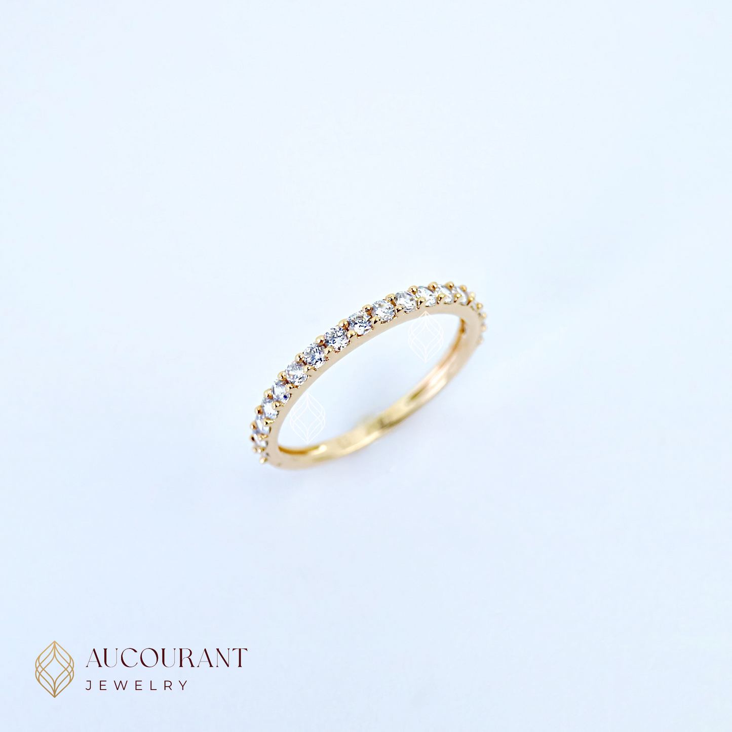 Cincin Emas model Listring. Emas Rose Gold 17 K