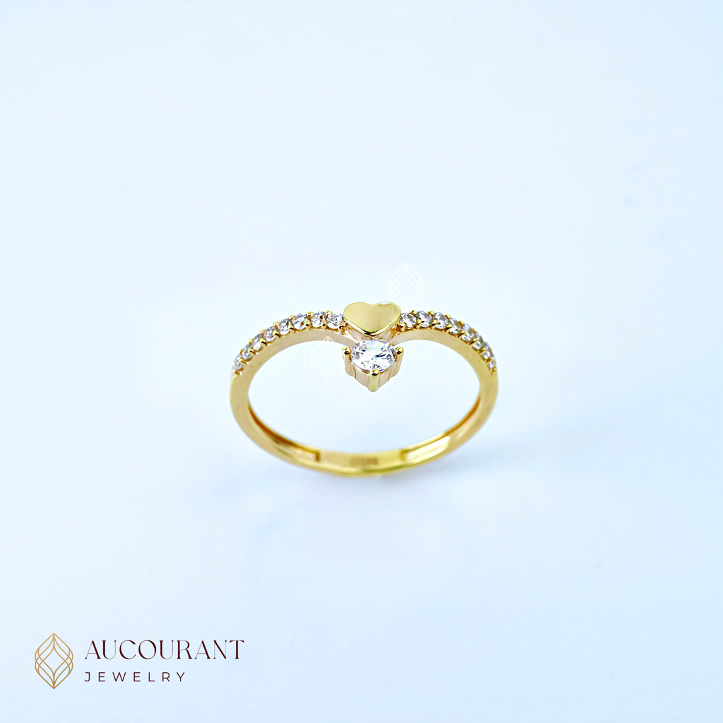 Rhea Rose Gold Ring 16K