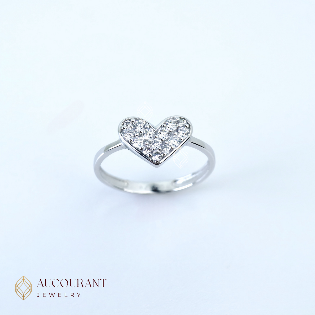 Lovey White Gold Ring 17K