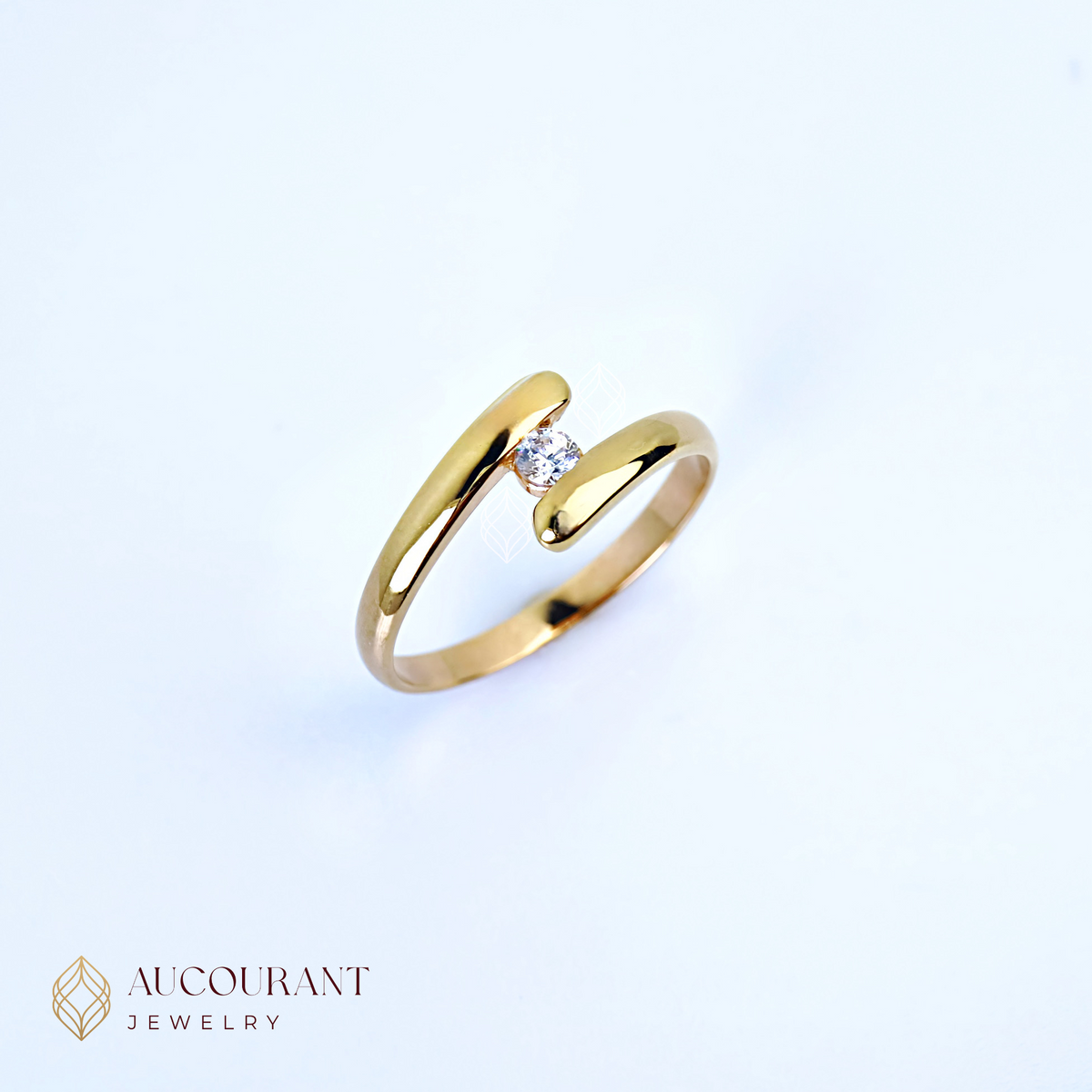 Nola Rose Gold Ring 17K