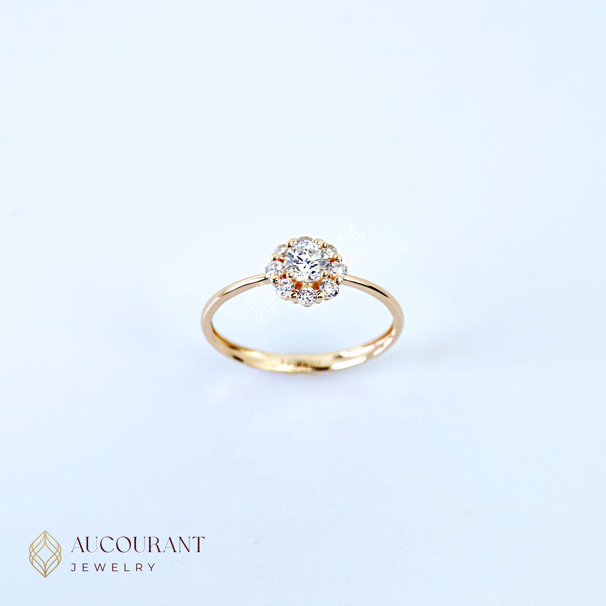Eloise Rose Gold Ring 17K