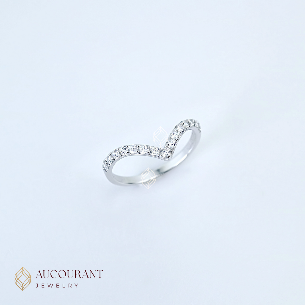 Elvira White Gold Ring 17K