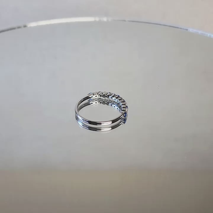 Bellis White Gold Ring 17K