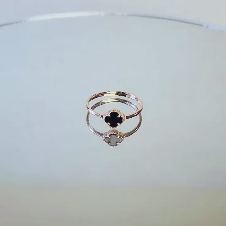 Cleva Rose Gold Ring 17K