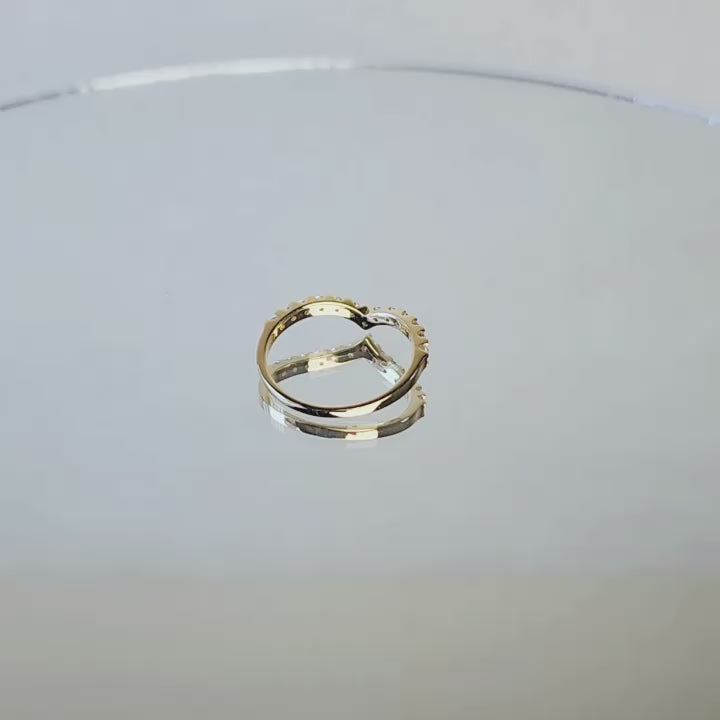 Elvira Rose Gold Ring 17K