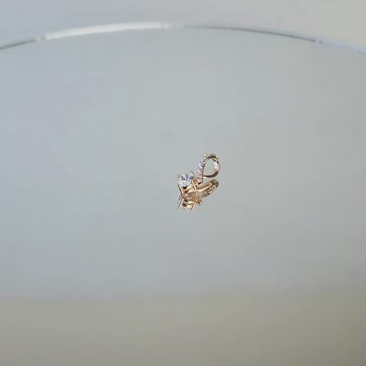 Lilith Rose Gold Pendant 17K