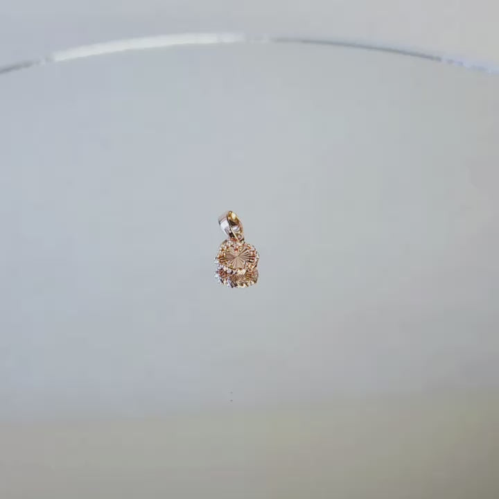 Chiara Rose Gold Pendant 17K