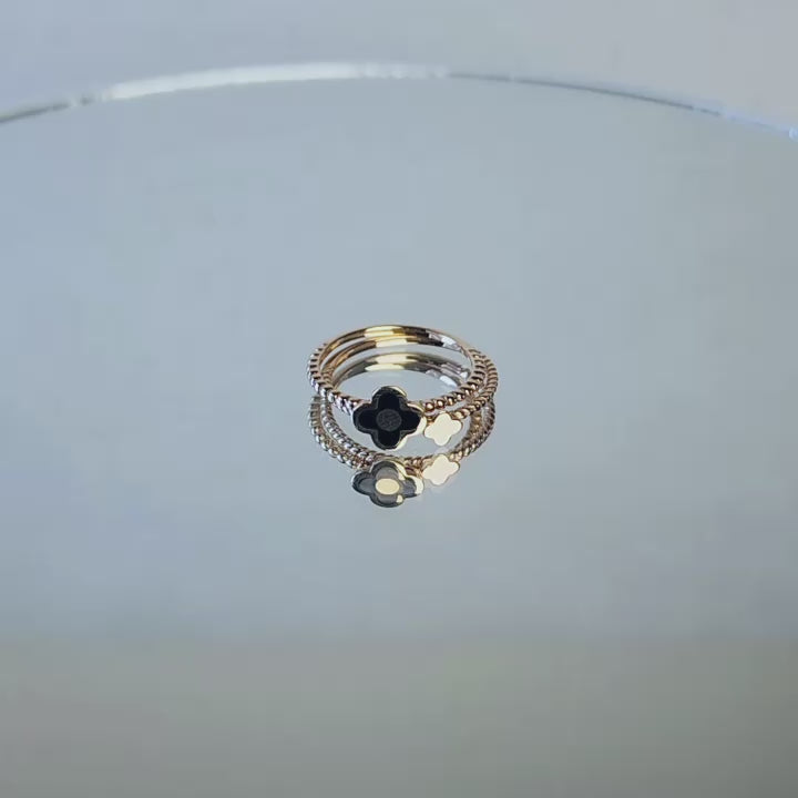 Viviene Rose Gold Ring 17K