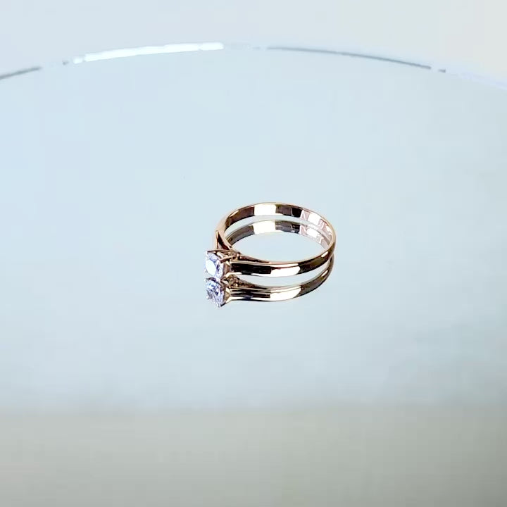Helia Rose Gold Ring 17K