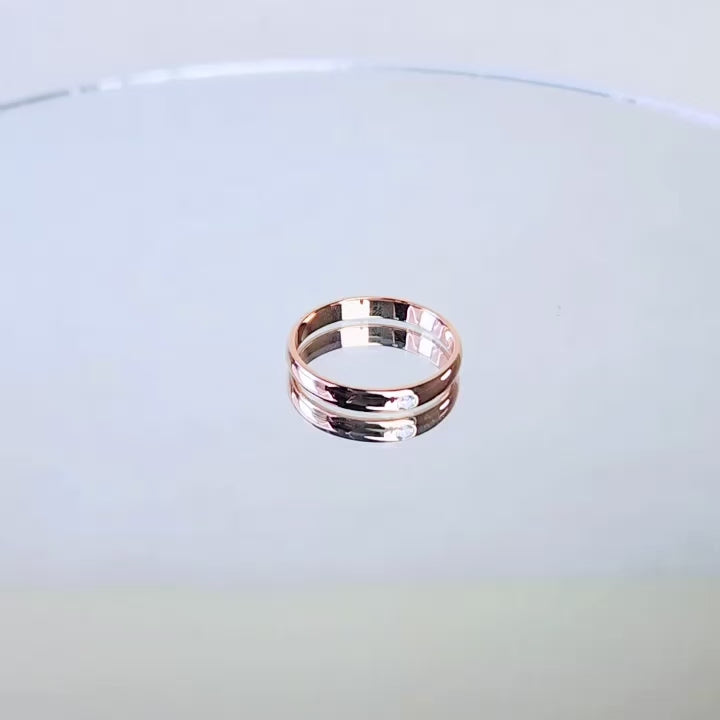Avella Rose Gold Ring 17K
