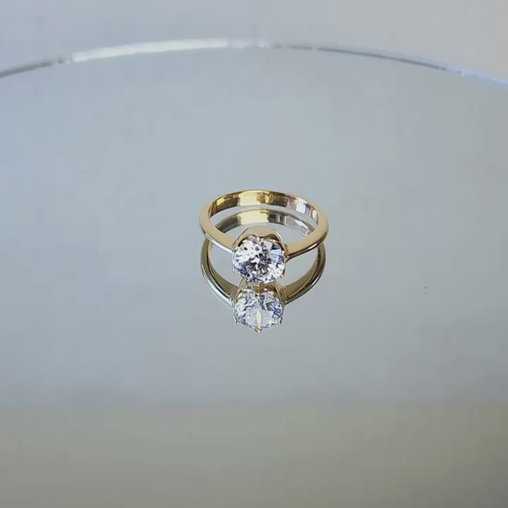 Nerine Rose Gold Ring 17K