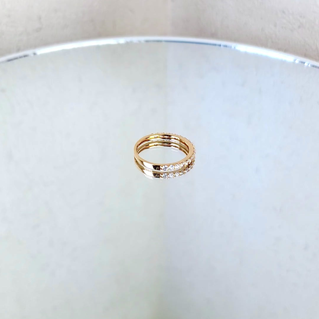 Linnea Rose Gold Ring 17K