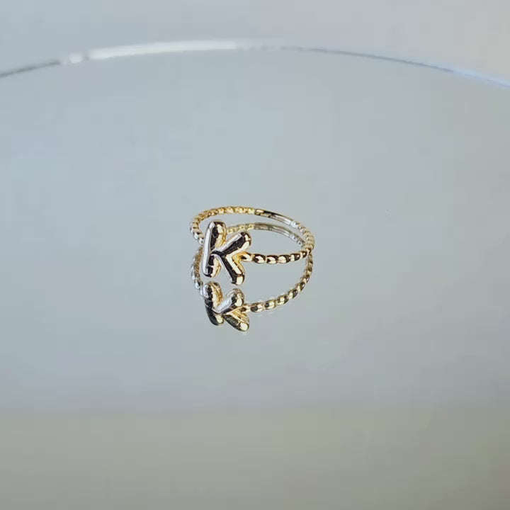 Kara Rose Gold Ring 16K